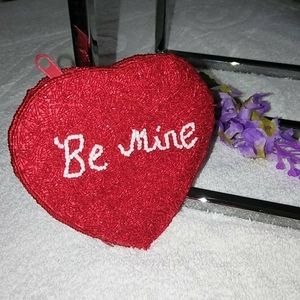 Heart ♥️Shaped 💞 Beaded Coin Purse 👛